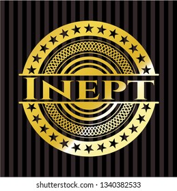 Inept shiny badge