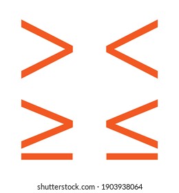 inequality symbols algebra math symbols