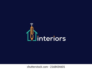 Inernet logo design_wifi logo Free vector template