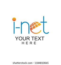 i-Net Technology - Colorful Vector Creative Logo