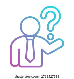 Inexperience Icon Element For Design