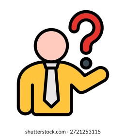 Inexperience Icon Element For Design