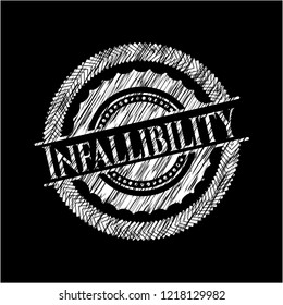 Infallibility chalk emblem