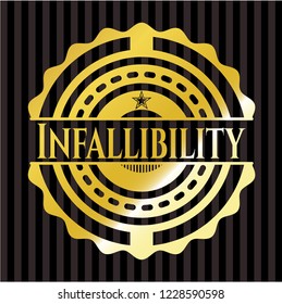 Infallibility gold shiny emblem