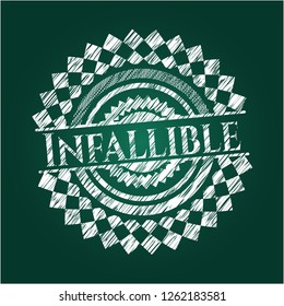 Infallible chalk emblem