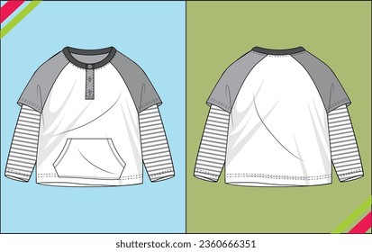 INFANT HENLEY WITH DOCTOR FULL SLEEVE ILLUSTRATION