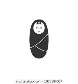 Infant icon. Simple element illustration. Infant symbol design from Pregnancy collection set. Can be used in web and mobile on white background
