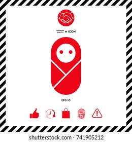 Infant, neonate, newborn icon