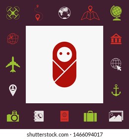 Infant, neonate, newborn icon. Graphic elements for your design