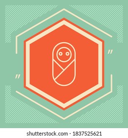 Infant, neonate, newborn icon. Graphic elements for your design