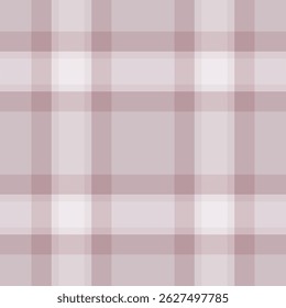Tejido de Vector de tartán infantil, tela a cuadros de textura con estilo. Fondo de primavera sin patrón a cuadros en paleta de colores blancos y pastel.