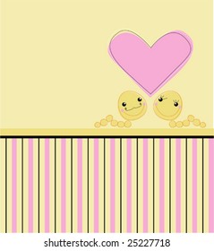 Infant wallpaper (Yellow)