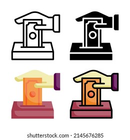 infaq icon vector illustration logo template for website or mobile app