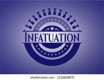 Infatuation denim background