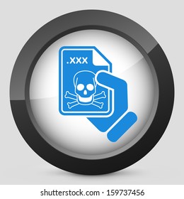 Infected file icon