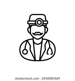 Infection Controller icon in vector. Logotype
