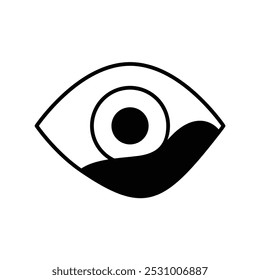 ícone de infecção com fundo branco vetor ilustração stock