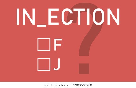 Infektion oder Injektion - den richtigen Buchstaben auswählen