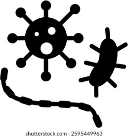 Infectious Disease Icon Element For Design