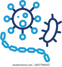 Infectious Disease Icon Element For Design
