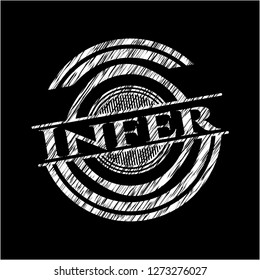 Infer  on blackboard
