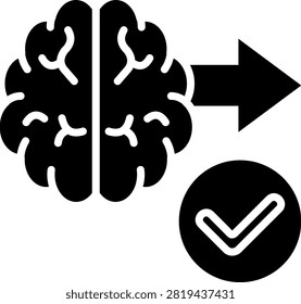 Inference Icon Element For Design