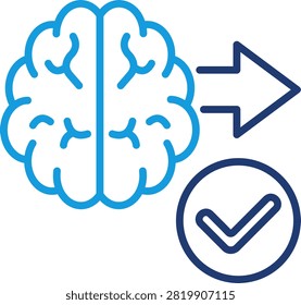 Inference Icon Element For Design