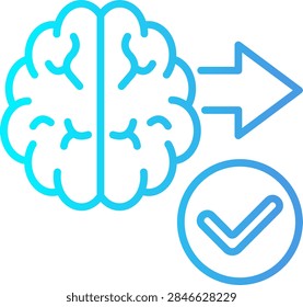 Inference Icon Element For Design