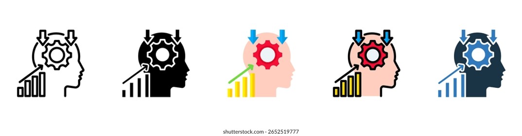 Inference Icon Multiple Style Vector Illustration