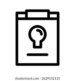 Inference Icon Vector Symbol Design Illustration