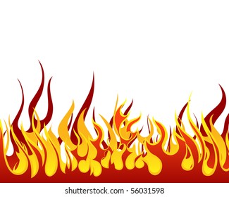 Inferno Fire Vector Background Design Use Stock Vector (Royalty Free ...