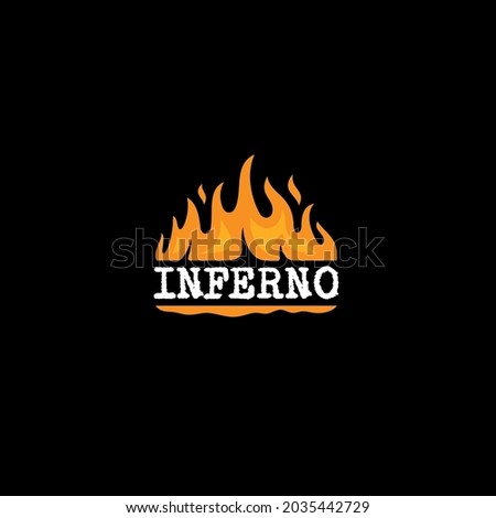Inferno logo or combination mark design