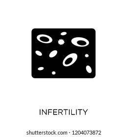 Infertility icon. Infertility symbol design from Diseases collection. Simple element vector illustration on white background.