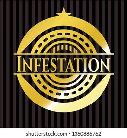 Infestation gold shiny emblem