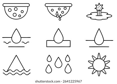 Infiltration Line Art Illustration Unique Concept for Graphic Design (1)
