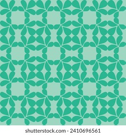 Unendliche Blüten: Nahtlose, abstrakte Muster-Design