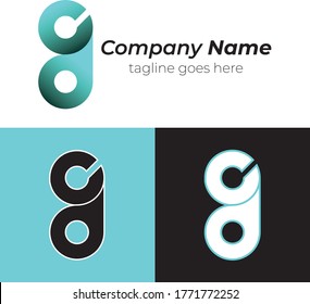 Infinite CD Company Logo Editable Vector