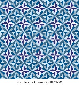 infinite colorful pattern,from different geometric shapes.