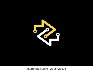 infinite direction arrow logo symbol