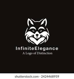 Infinite Elegance fox vector  logo