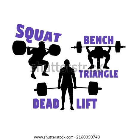Infinite exercise movements "squat, bench, deadlift"