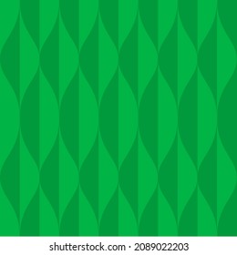Infinite Green Leaf Vector Background