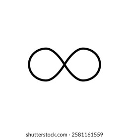 Infinite icon Art design illustration