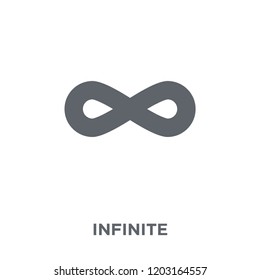 Infinite icon. Infinite design concept from Time managemnet collection. Simple element vector illustration on white background.