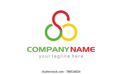 infinite lab logo abstract vector