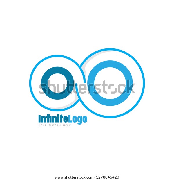 Infinite Logo Template Stock Vector (Royalty Free) 1278046420