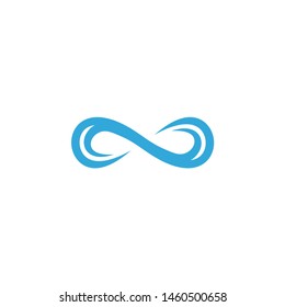 Infinite Logo Template Stock Vector