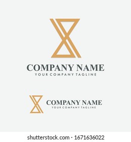 Unendliche Vektorillustration für Logos einfach minimalistisch
