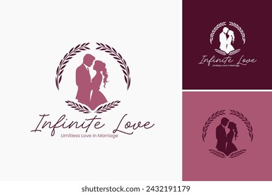 Infinite Love Weddings and Events is a versatile logo asset suitable for wedding and event planning businesses and marketing materials.