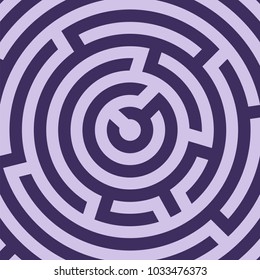 infinite Maze. Abstract labyrinth background vector illustration concept